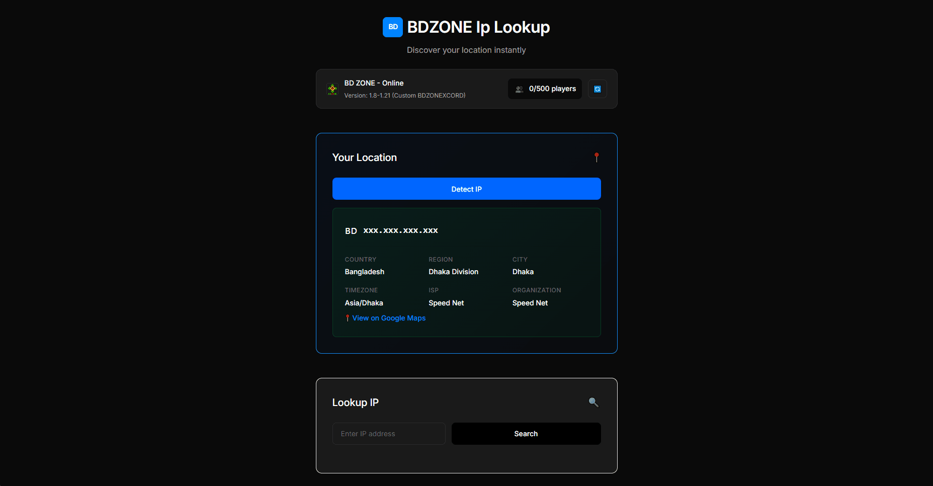 IP Lookup